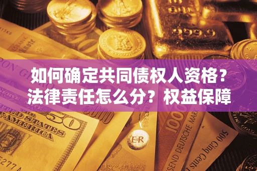 济南如何确定共同债权人资格？法律责任怎么分？权益保障技巧揭秘！