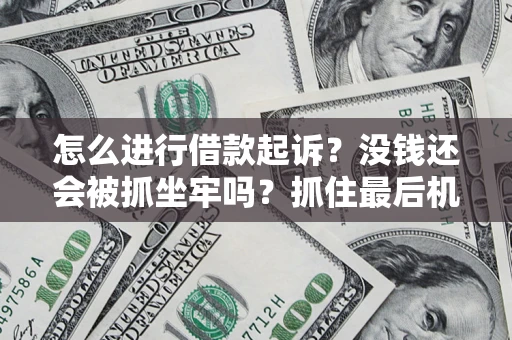 济南怎么进行借款起诉？没钱还会被抓坐牢吗？抓住最后机会！