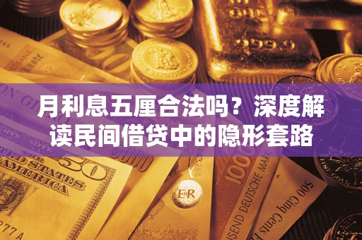 济南月利息五厘合法吗？深度解读民间借贷中的隐形套路