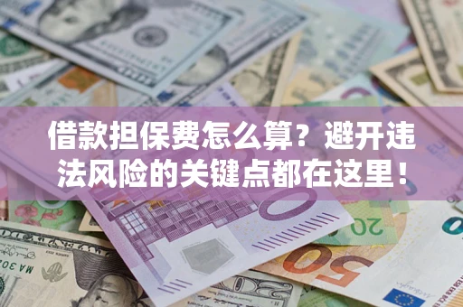 济南借款担保费怎么算？避开违法风险的关键点都在这里！