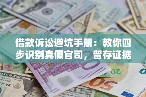 济南借款诉讼避坑手册：教你四步识别真假官司，留存证据不踩雷