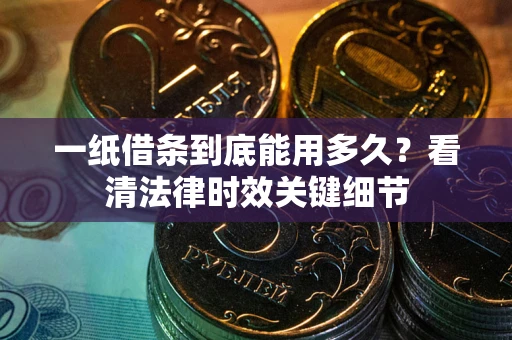 济南一纸借条到底能用多久？看清法律时效关键细节