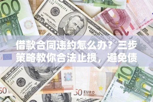 济南借款合同违约怎么办？三步策略教你合法止损，避免债务危机升级